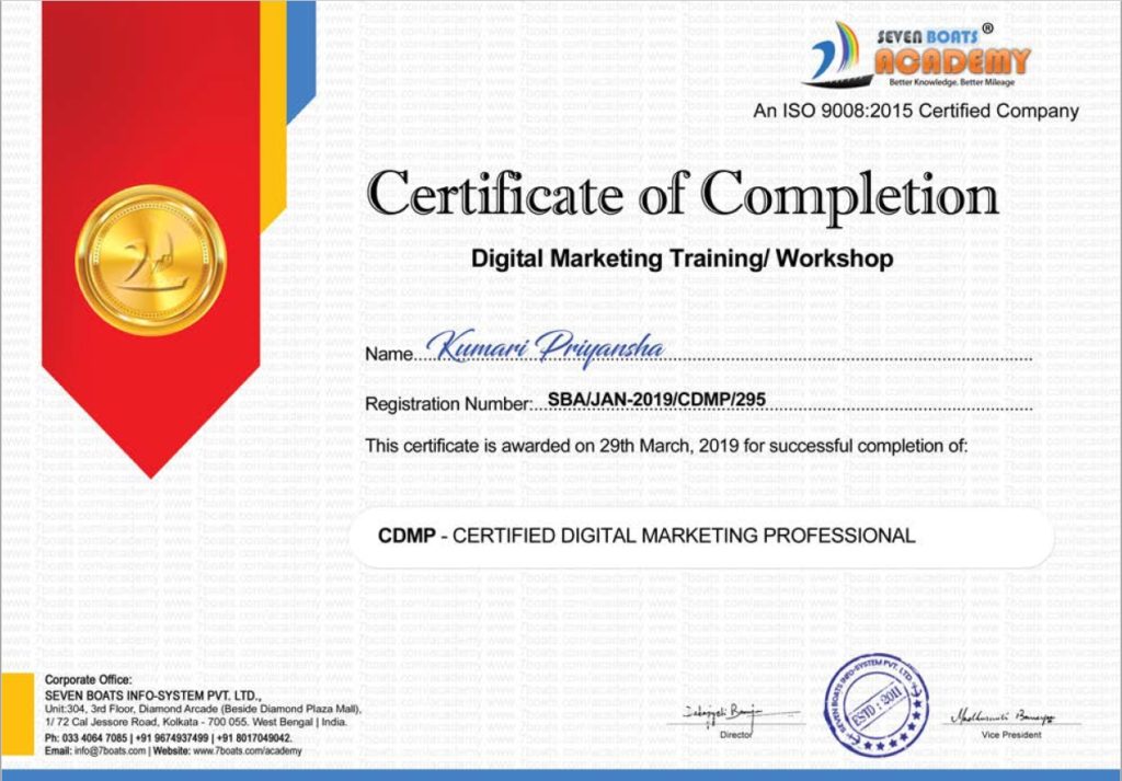 7boats Academy Digital Marketing Certifications Diploma More