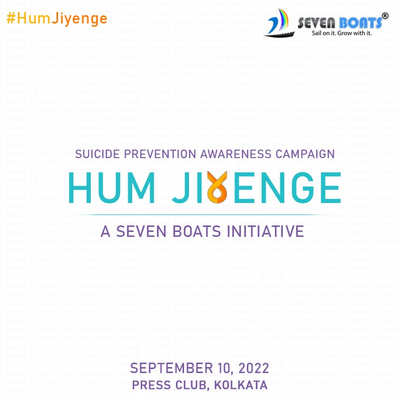 #HumJiyenge: Hum Jiyenge - A Suicide Prevention Awareness Campaign by Seven Boats on World Suicide Prevention Day